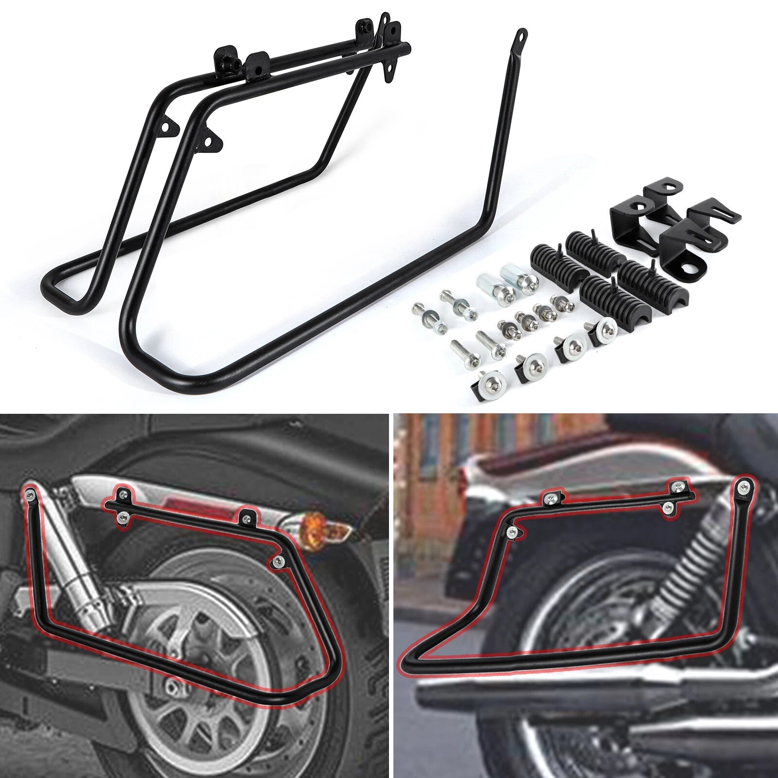 6x9" Speaker Lid for Dyna Saddlebags with Conversion Brackets