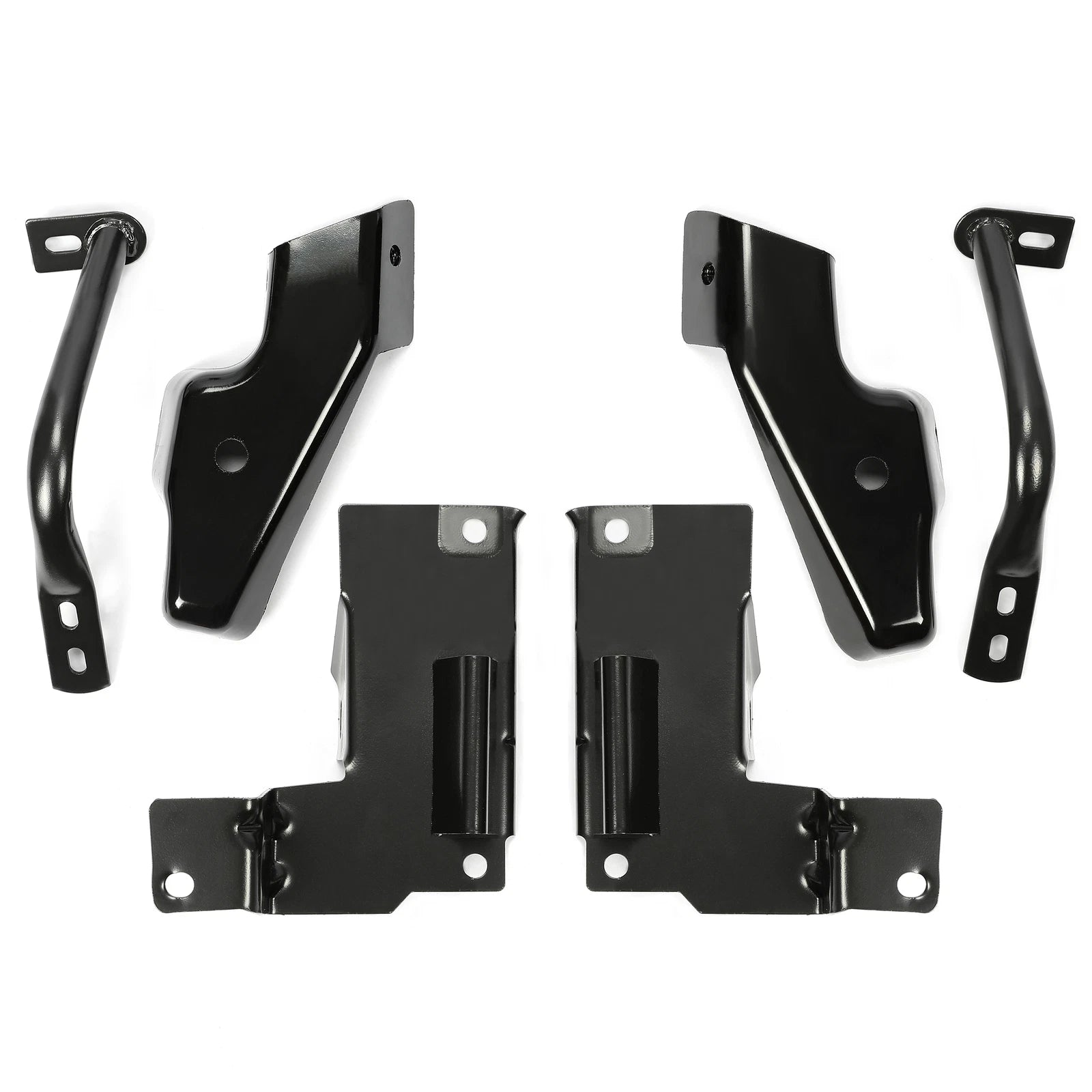 Set of 2 Front Bumper Mounting Support Brackets for Silverado 1500 2500 (2003–2006)