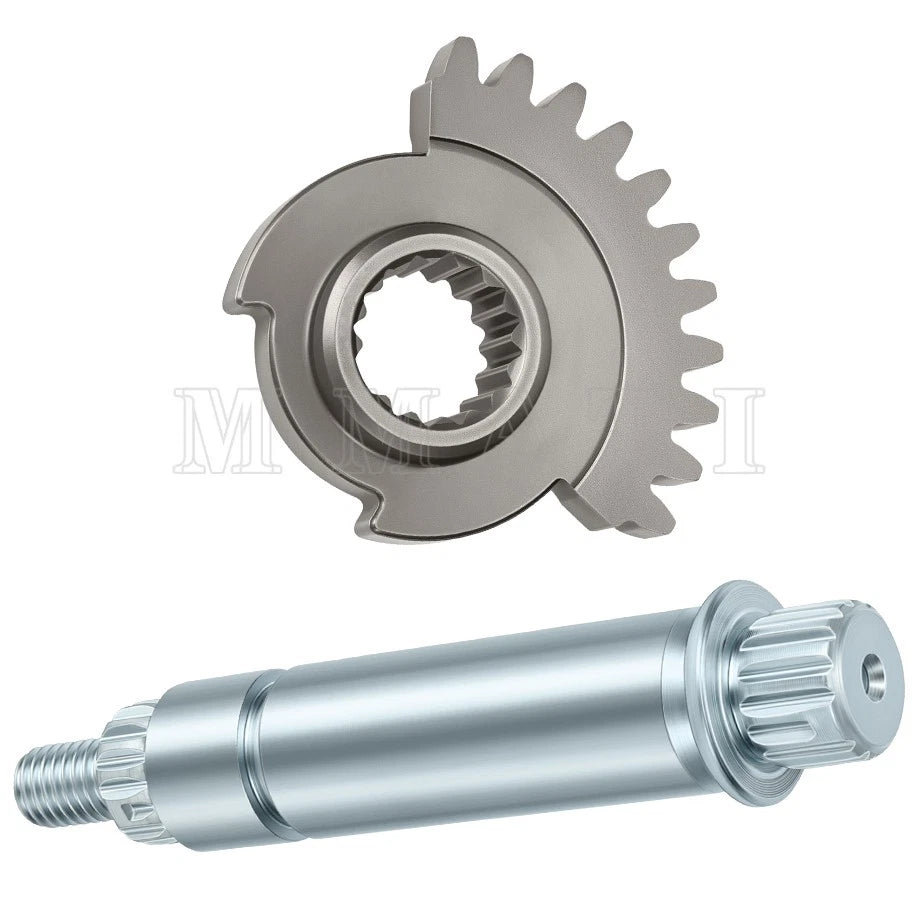 Transmission Drive Gear Shaft and Sector for Polaris Ranger 700 EFI (2006–2009)