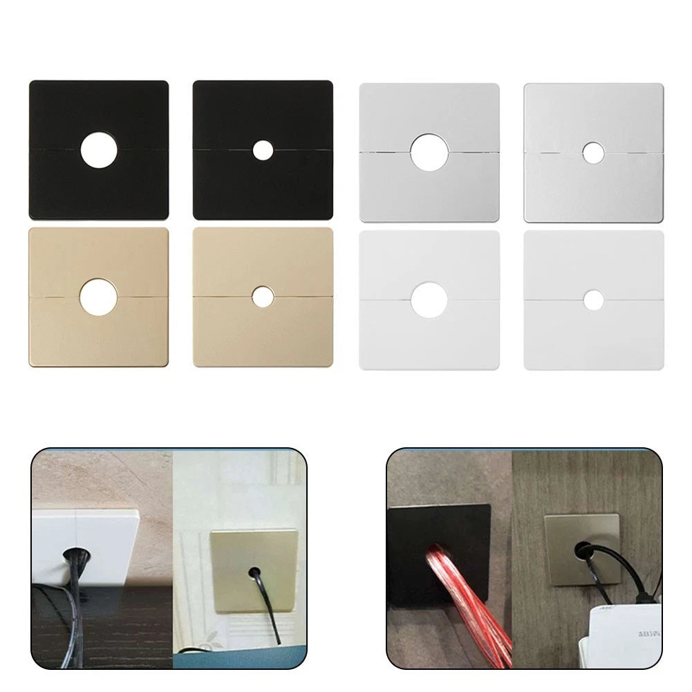 ABS TV Background Wall Hole Shielding Cover for Universal Applications (2010–2023)