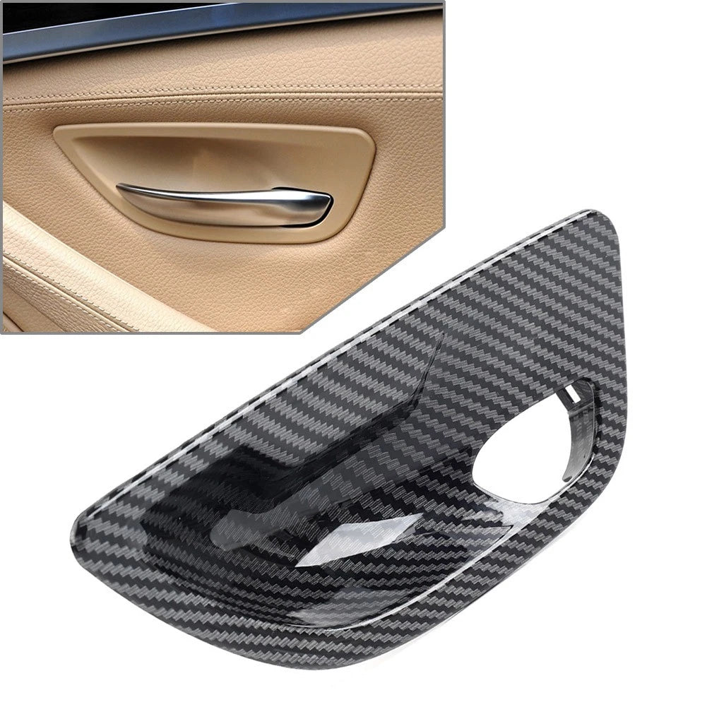 Door Handle Bowl Cover for BMW 5 Series F10 F11 (2011–2017) Carbon Fiber