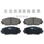 Front Brake Kit with 275mm Disc Rotors & TRW Ceramic Pads for HS250h xB Prius V RAV4 (2010–2018)