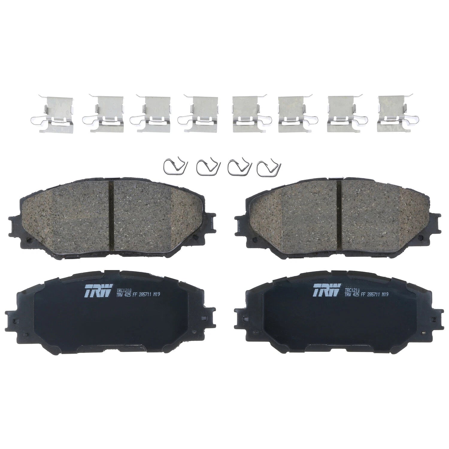 Front Brake Kit with 275mm Disc Rotors & TRW Ceramic Pads for HS250h xB Prius V RAV4 (2010–2018)