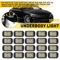 20PC LED Rock Lights for Universal Vehicles (Waterproof)