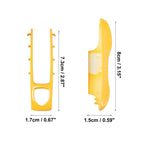 Yellow Painted Key Cover Fob Shell for Porsche Panamera Cayenne (2010-2023)