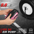 LED Tire Inflator for Universal Use (Portable, Auto Shut Off)