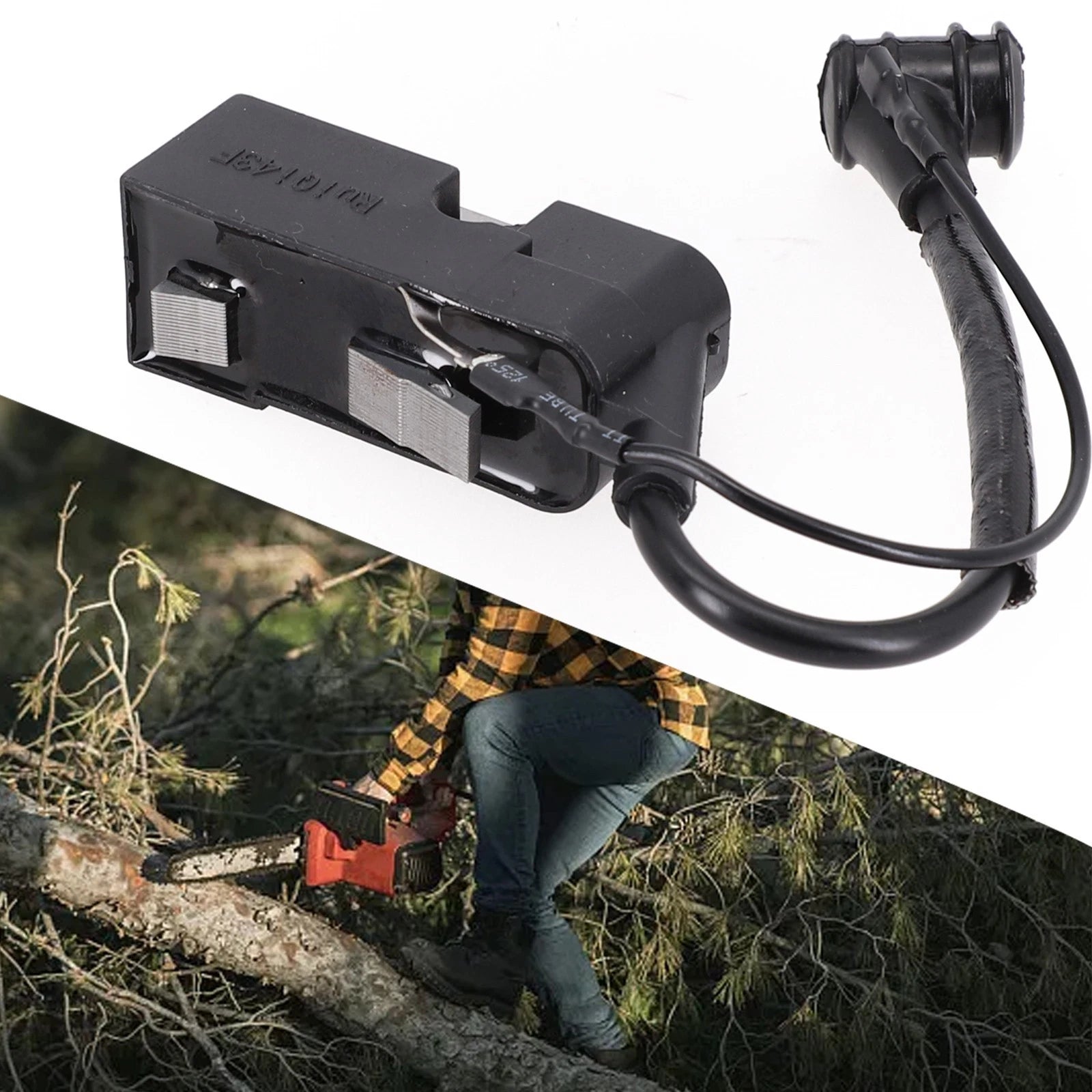 Ignition Coil for Chinese Chainsaws 4500 5200 5800 (45CC 52CC 58CC) 152F-100A