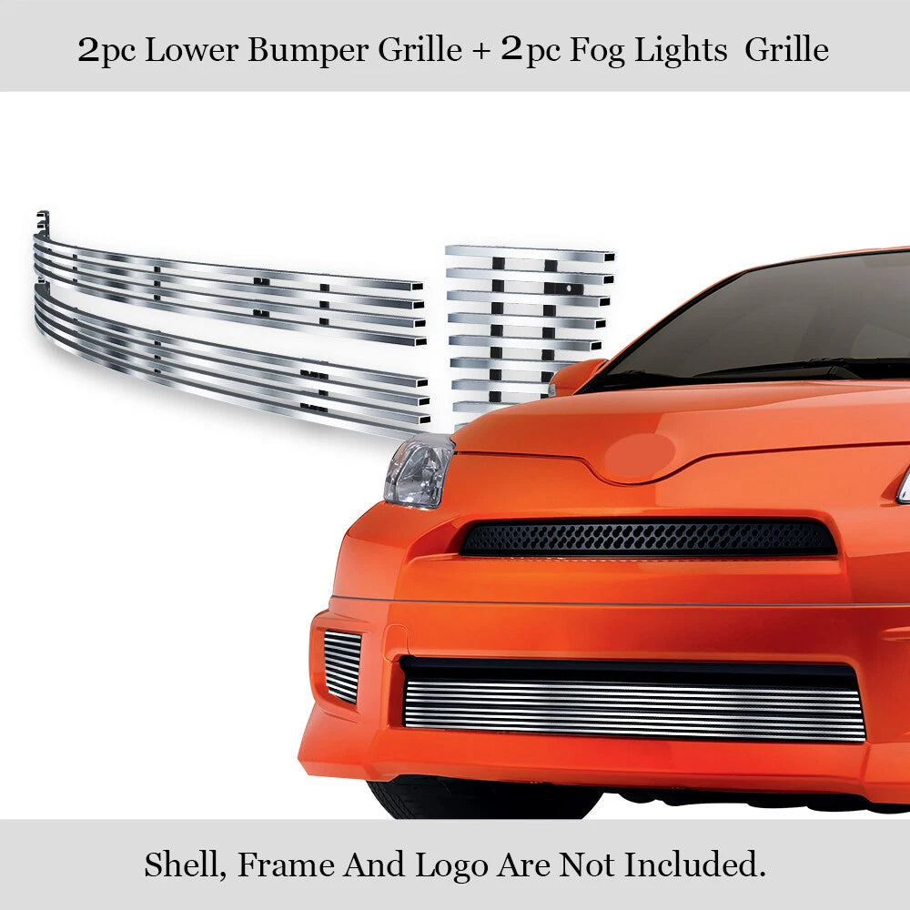 Stainless Steel Billet Grille Insert for Scion XD (2007-2013)