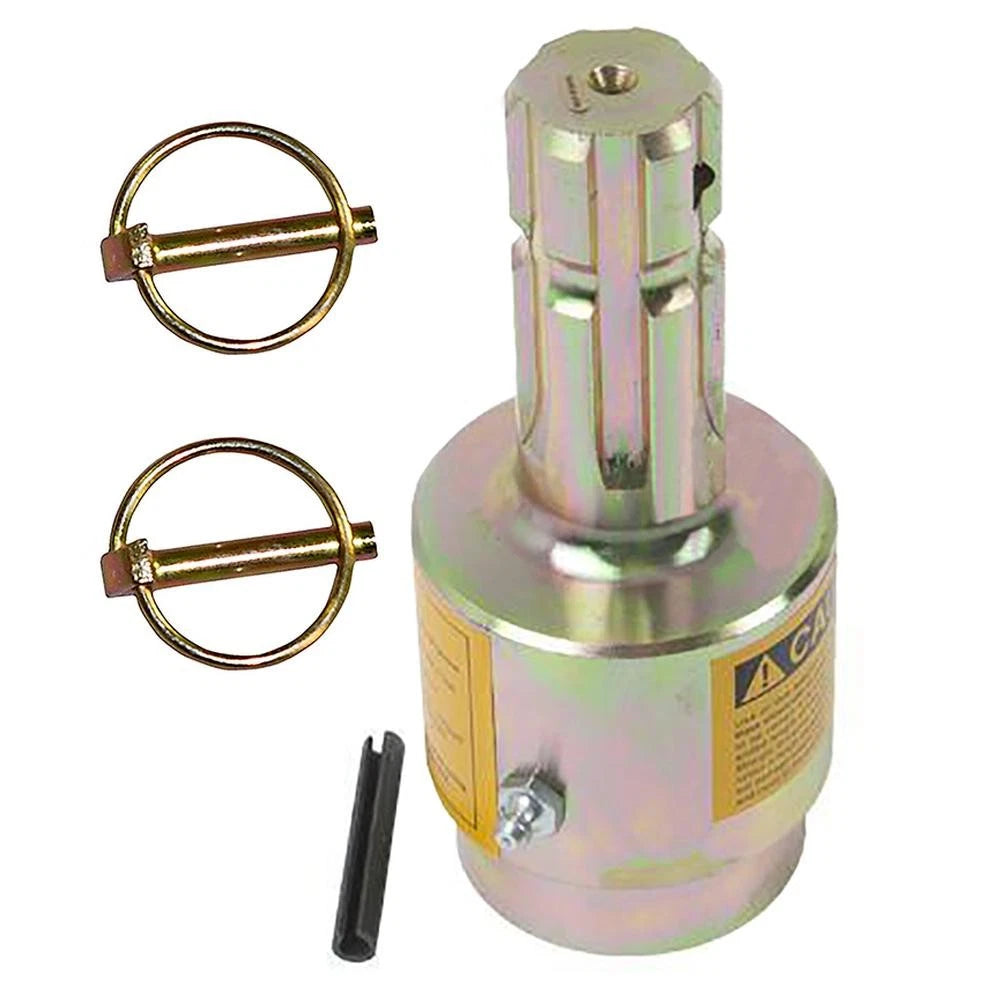PTO Over Running Coupler for 540 RPM Slip Clutch (1-3/8" Male/Female)