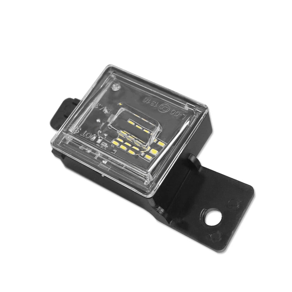 Set of 2 Error Free White LED License Plate Lights for Chevrolet Silverado