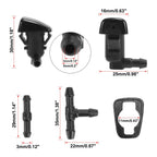 7pcs Wiper Fluid Squirter Nozzle Spray for Ford Fusion (2006–2012) 8E5Z17603A