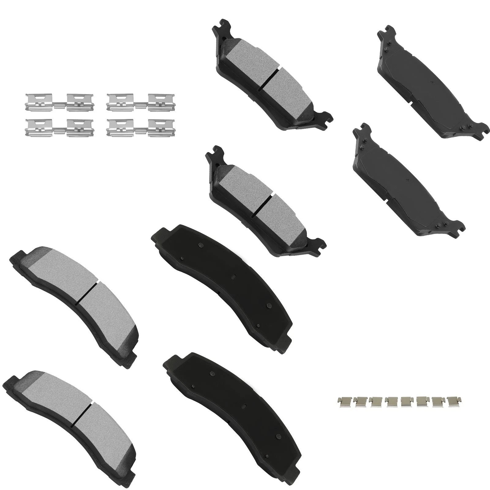 8PCS Performance Brake Pads for Ford F-150 (2018–2020)
