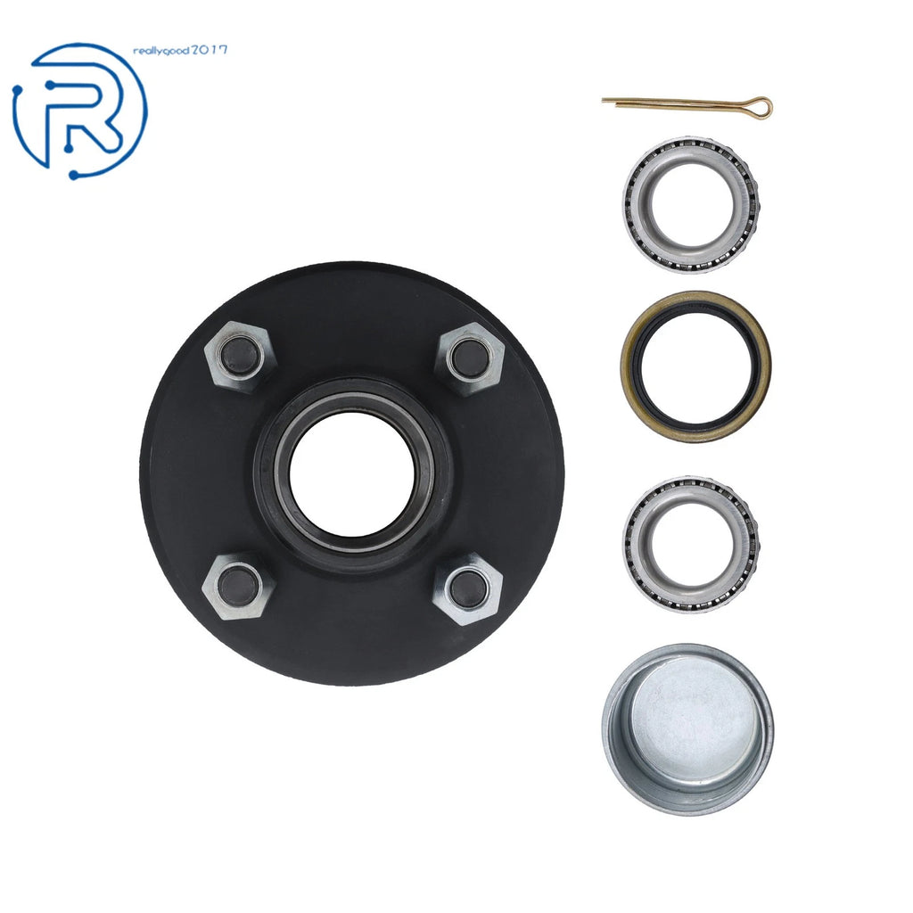 Set of 4 Trailer Wheel Hub Bearings Kits for 2000lbs 1-1/16" Spindle