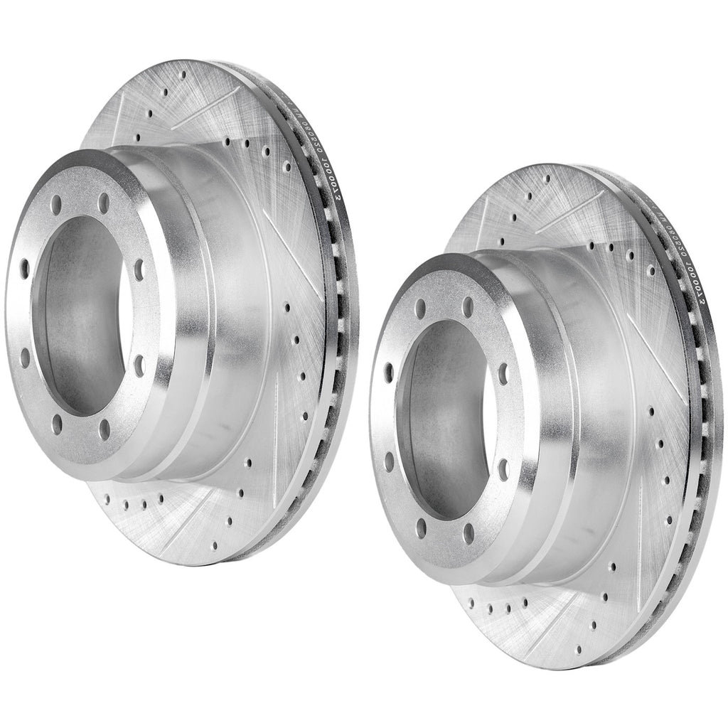 Rear Brake Disc Rotors for Ford F-450 F-350 (2005–2012)