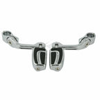 1-1/4'' Angled Engine Guard Foot Peg Mount for Harley Sportster
