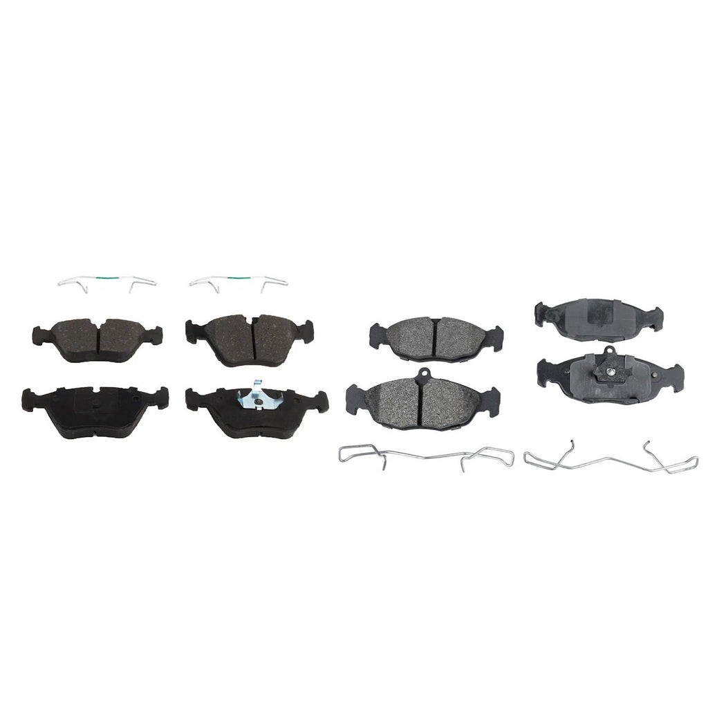 Set of 4 NAO Brake Pads for Jaguar XJ6 (1995–1997)