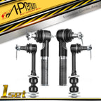 Set of 4 Front Sway Bar Link Tie Rod Ends for Dodge Ram 1500 2500 3500 (1998–1999)