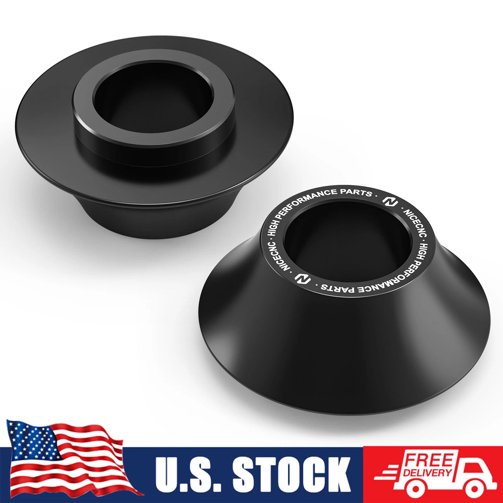 25mm Aluminum Front Axle Spacers 41458-08 for Harley Road King (2008–2023)