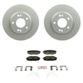 Bosch Front Rotors & Blue Ceramic Disc Brake Pad Kit for Kona Seltos (2020–2023)