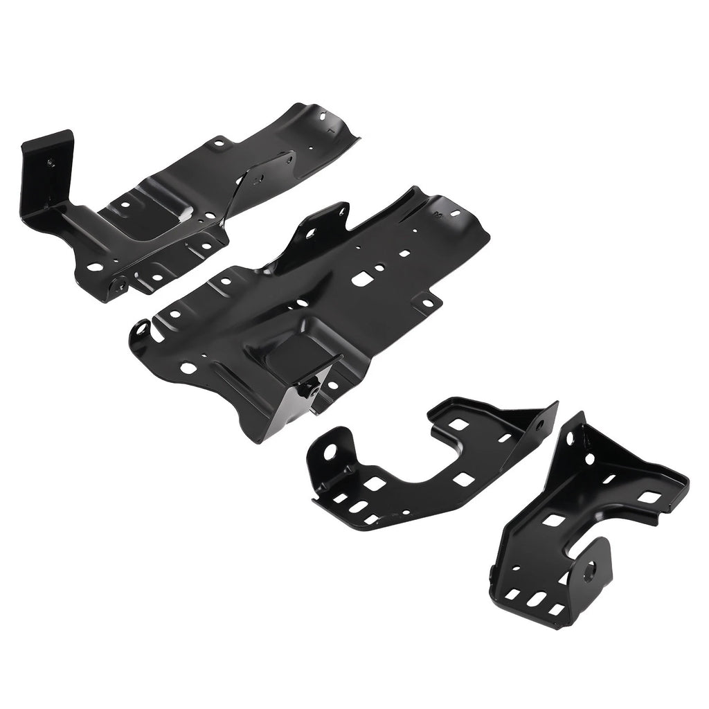 Bumper Bracket Set of 2 Left Right Front for Chevrolet Silverado 1500 (2019–2021) Steel