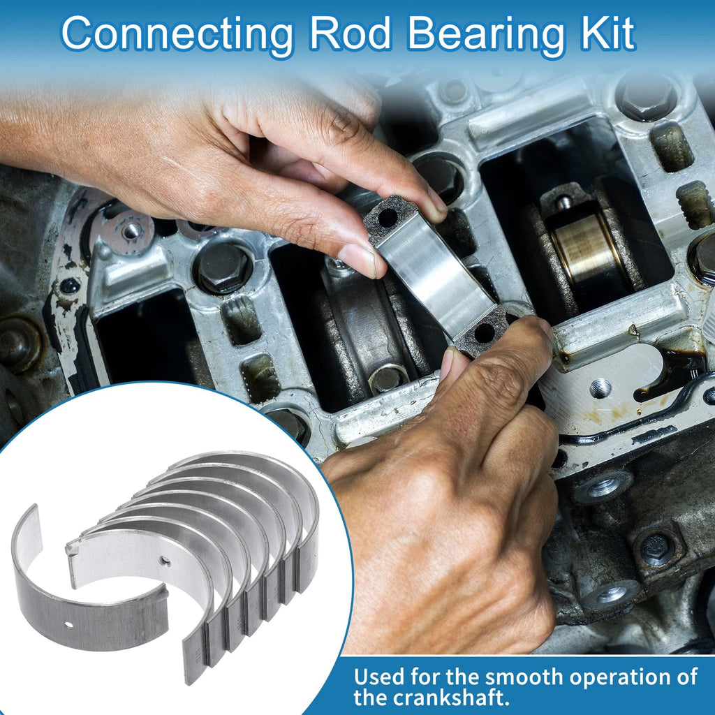 Set of 8 Connecting Rod Bearings for Nissan Stanza  No.12111D0200
