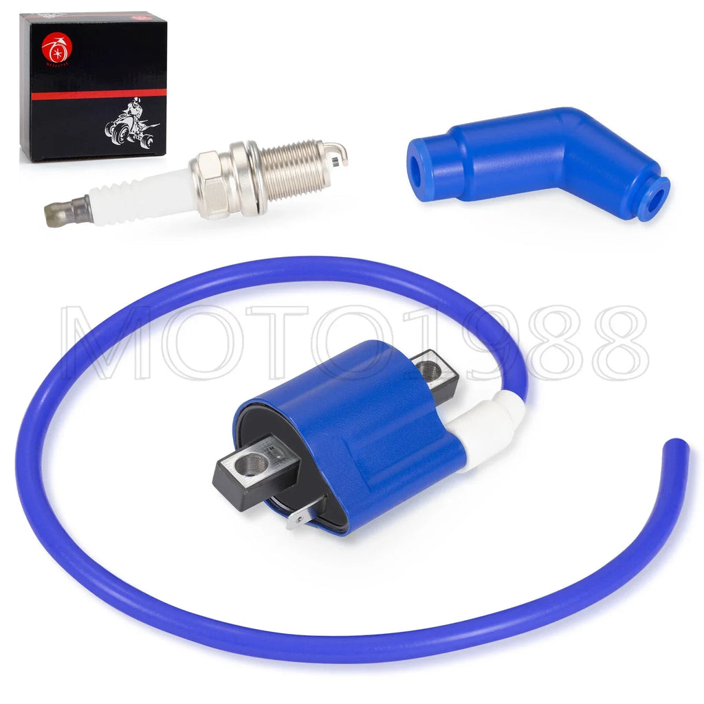 Ignition Coil Pack & Spark Plug for Polaris Trail Boss 330 (2003–2013)