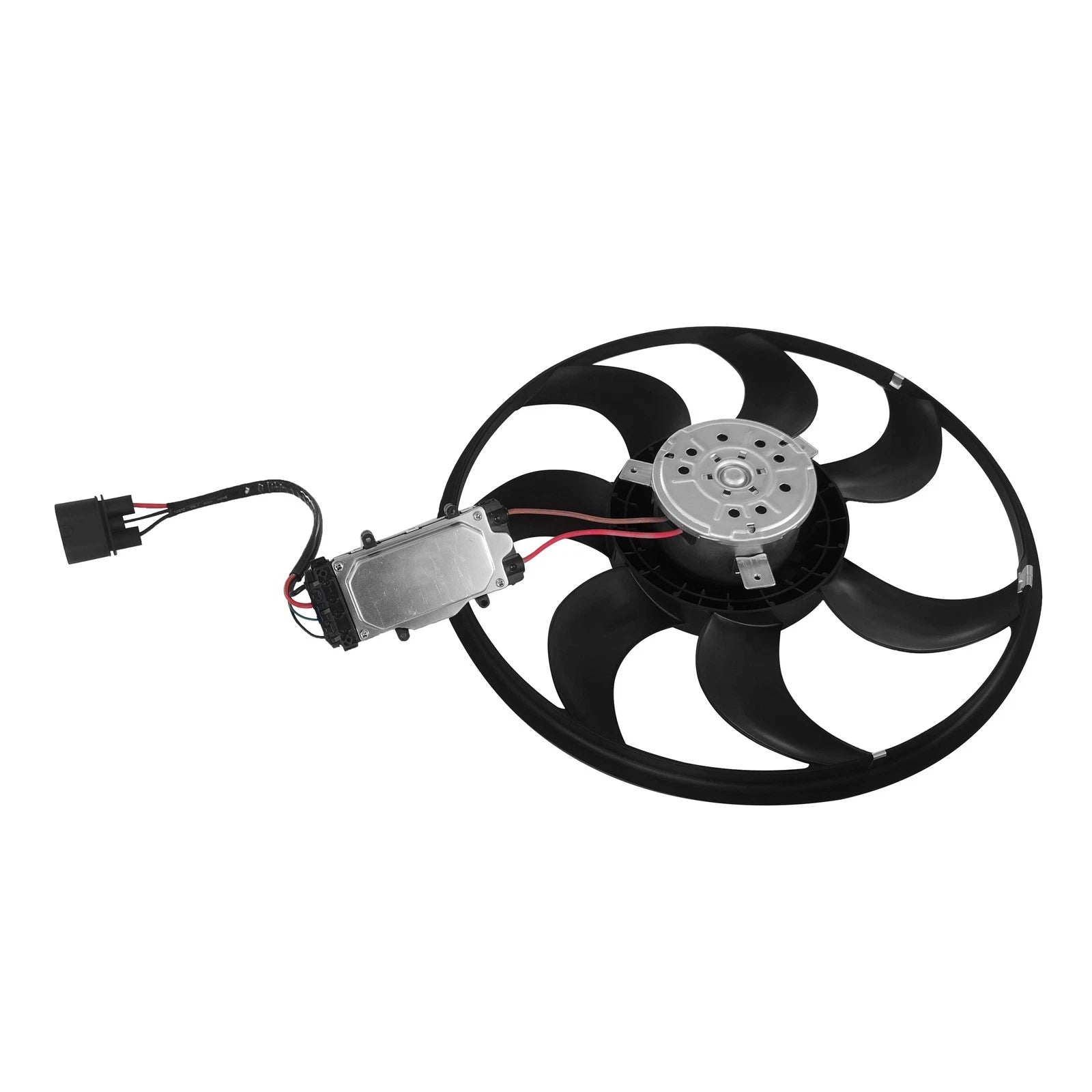 Engine Radiator Cooling Fan Right Side for VW Touareg (2009–2010) & Audi Q7 (2009–2015)