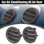 1 Pair AC Air Vents for Mercedes-Benz C280 C200 C250 (Brown)