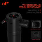 Windshield Washer Pump with Rubber Grommet for Ford F-Series