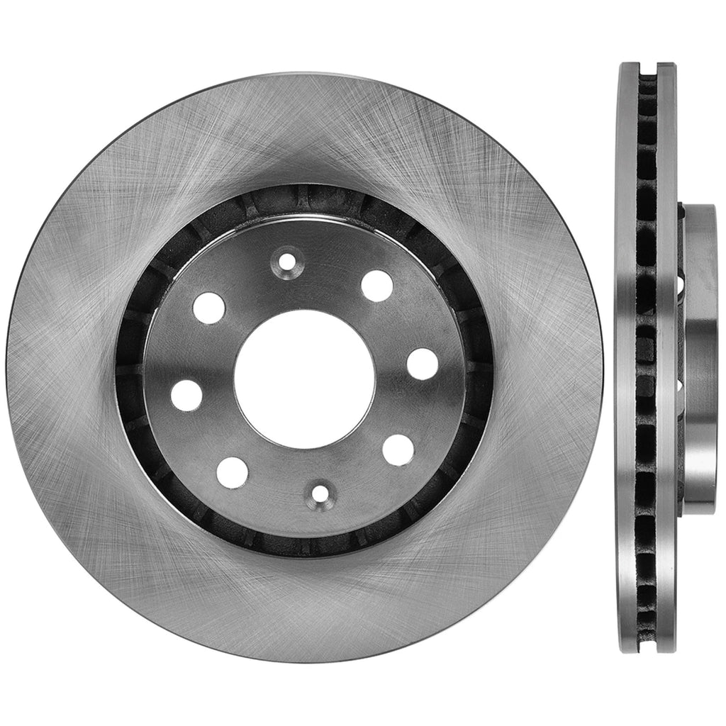 Front Drilled Brake Rotors for Chevy Aveo, Spark EV, Pontiac G3, Suzuki Swift
