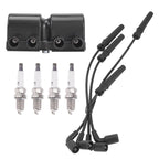 Ignition Coil & Spark Plug & Wire Set for Daewoo Nubira 2.0L I4 (2000–2002)