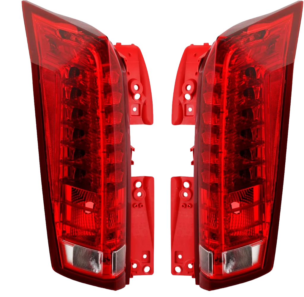 Set of 2 RED LED Tail Light Brake Lamps for Cadillac SRX (2010–2016)