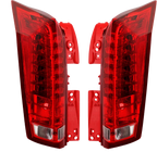 Set of 2 RED LED Tail Light Brake Lamps for Cadillac SRX (2010–2016)