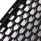 Front Bumper Grille for Ford Fusion (2013–2016) Black Plastic