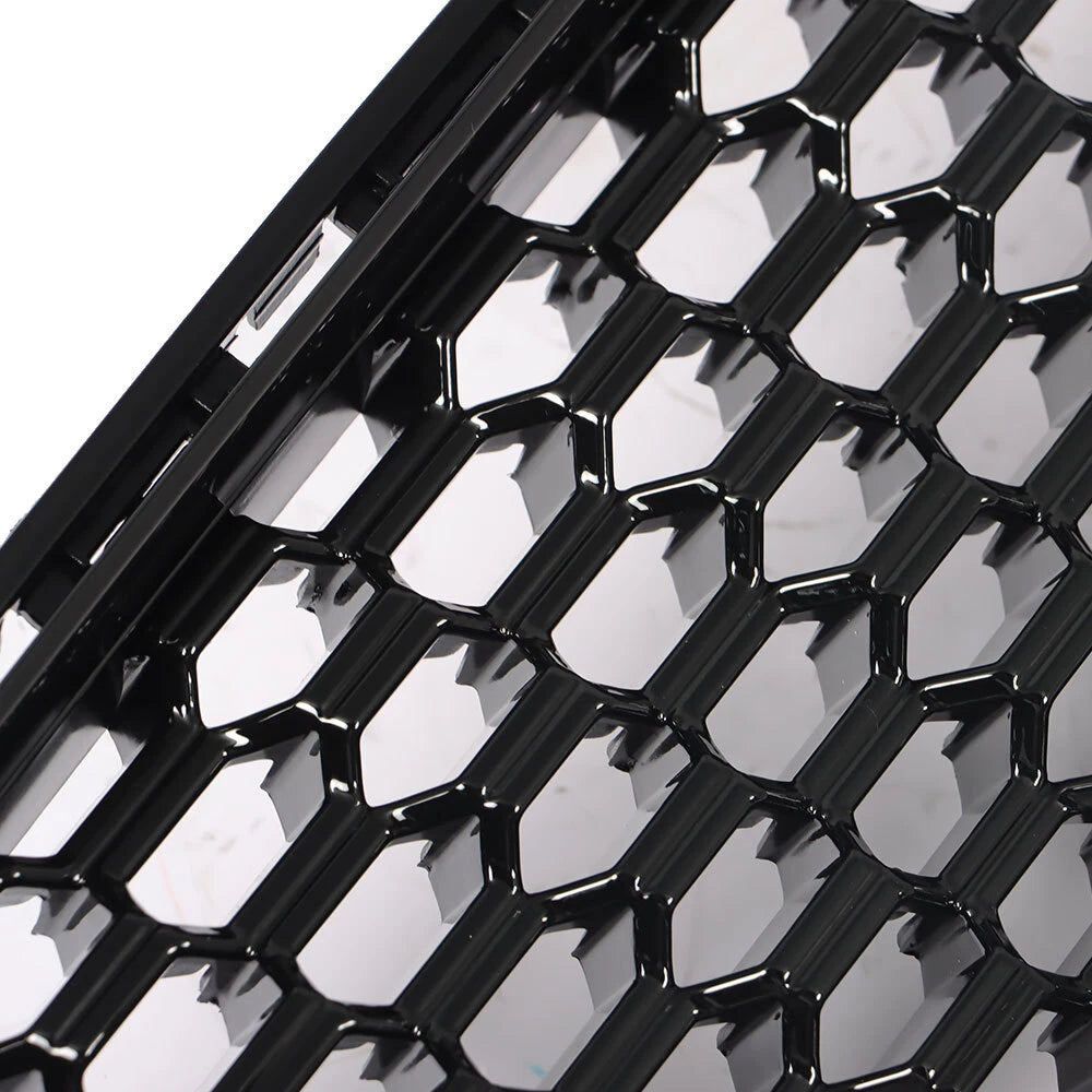 Front Bumper Grille for Ford Fusion (2013–2016) Black Plastic