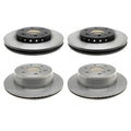 Set of 2 ACDelco Silver Brake Kit Disc Rotors for Tahoe Yukon (330mm & 345mm)