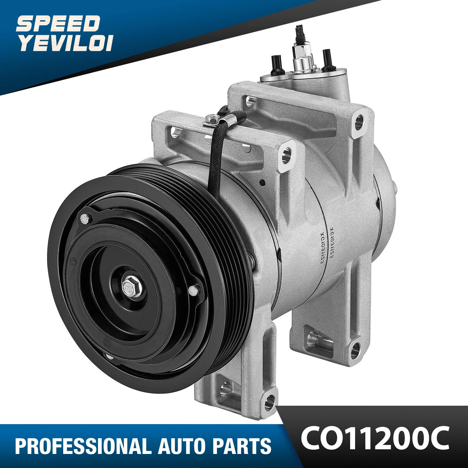 AC Compressor w/ Clutch for Nissan Rogue 2008-2013 Rogue Select 2014-2015 2.5L