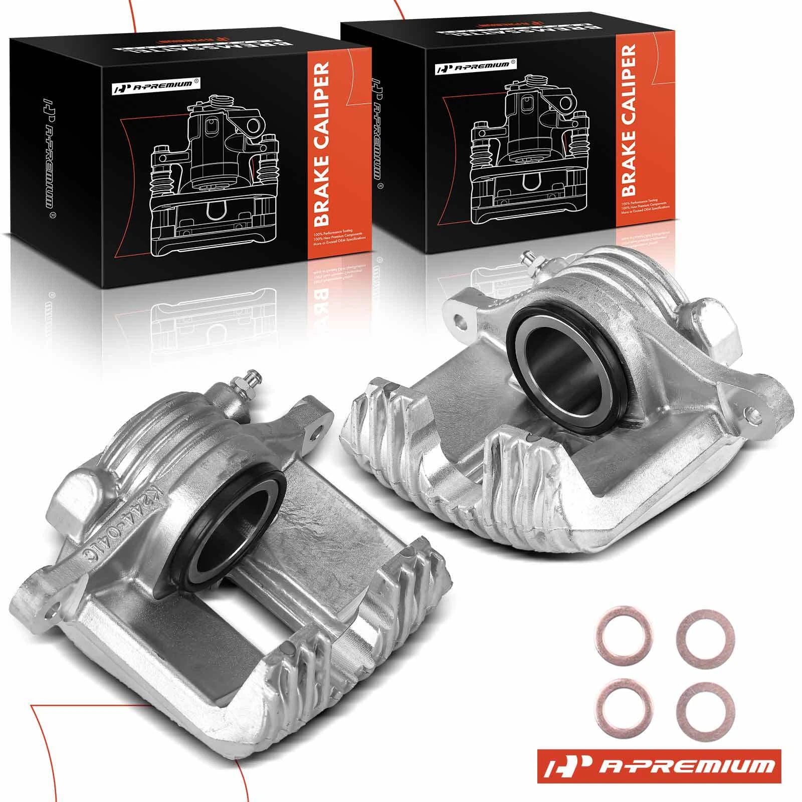Pair Front Brake Calipers for Chevrolet Corvette (1984–1987)