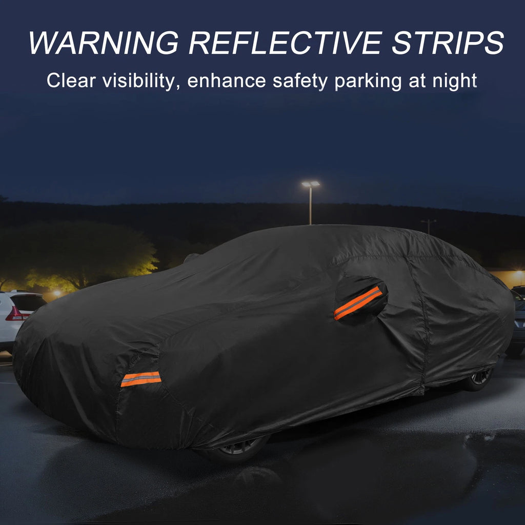 Waterproof 210D-PU Car Cover for Kia Rio Sedan (2012–2020)