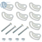 Front Camber Alignment Caster Bolt Kit for GMC Sierra, Chevy Silverado 1500 (1998–2018)