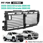 Upper Air Radiator Grille Shutter for Chevrolet Silverado 2500/3500 HD (2020–2023)