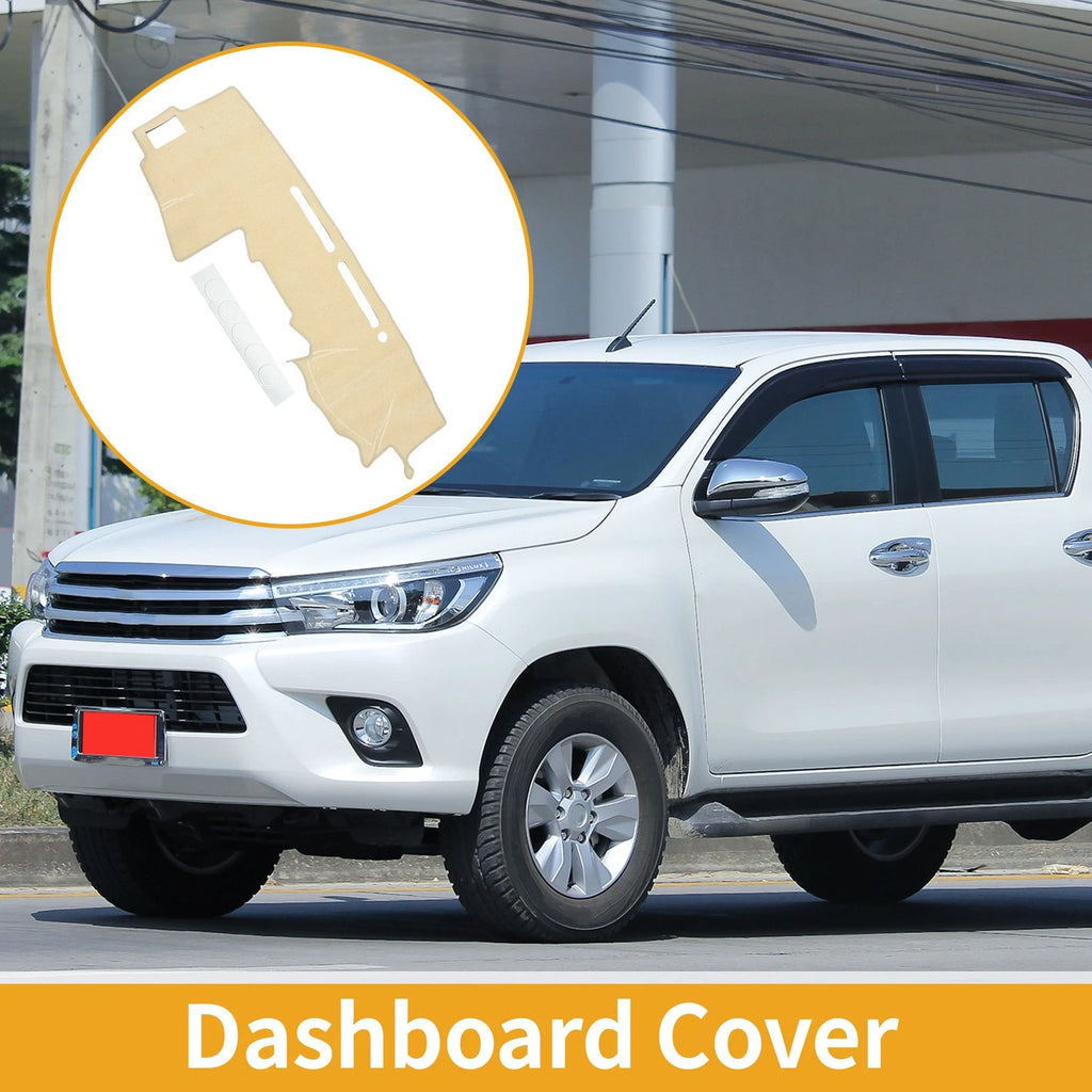 Dashboard Cover for Toyota Hilux 150 Series SR SR5 (2005–2015) Beige