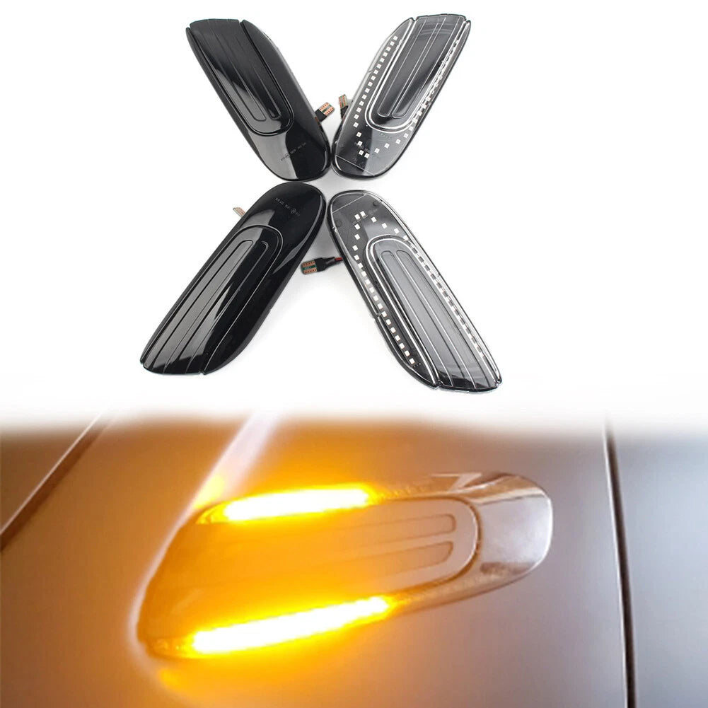 LED Dynamic Side Marker Light Turn Signal Lamp for Mini Cooper F55 F56 F57 (2014–2017)