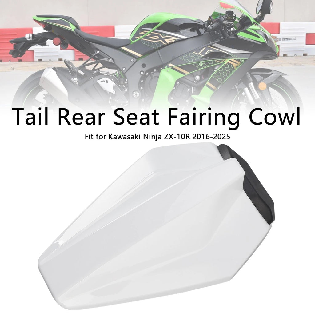 Racing Tail Rear Seat Fairing Cowl for Kawasaki ZX10R (2016–2025) White
