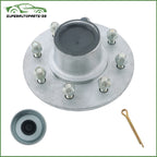 8-Lug 6.5" Galvanized Trailer Hub Kit for 7 (YYYY–YYYY)