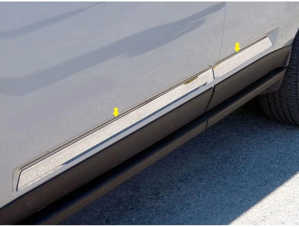 4pc. Luxury FX Chrome 1' Side Molding Insert for 2011-2016 Jeep Compass