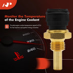 Engine Coolant Temperature Sensor for Mercedes-Benz E500 S420 SL600 (1994-2002)