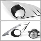 Chrome Bezel Fog Light & Switch Kit for Toyota Camry (2012–2014)
