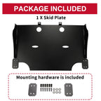 Powder-Coated Black Rear Skid Plate for Ford F150 2015–2024