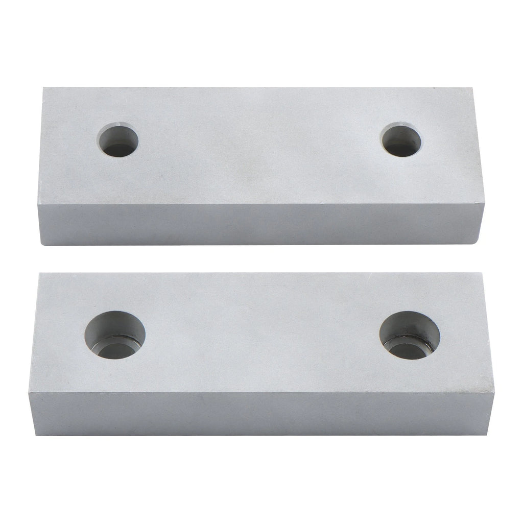 Reversible Aluminum Soft Jaws for 6" Milling Vise (1 Pair)